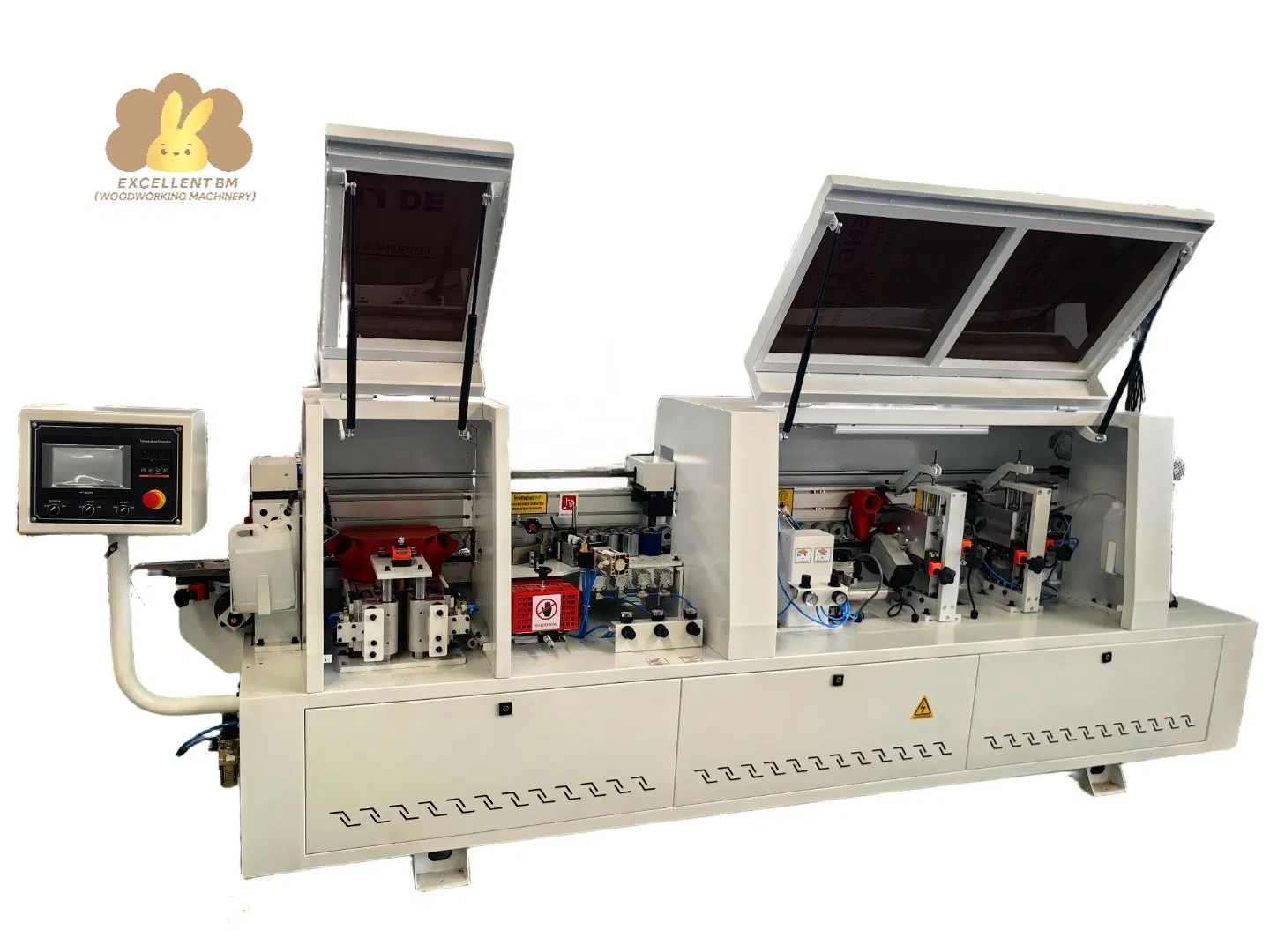 Bordatrice completamente automatica efficiente con capacità di pre-fresatura MF365J
