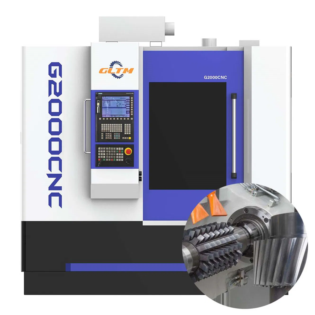 G2000CNC Hochgeschwindigkeits-Automatik-Wälzfräsmaschine zum Schneiden von Zahnrädern bis 2000 mm Modul 25