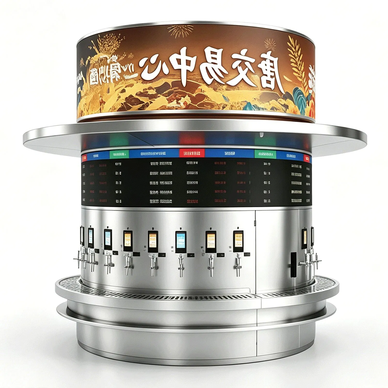 Multi-Language Cold Beer Beverage Vending Machine with Adjustable Size Options