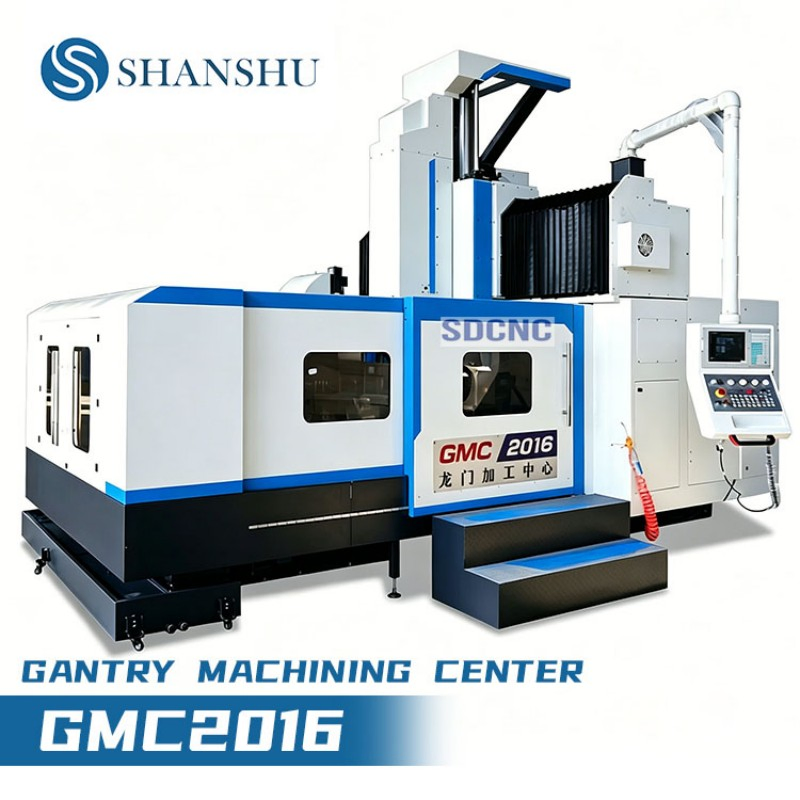 Gmc2016 BT50 Husillo Simple Centro de Mecanizado CNC de Pórtico Automático de Alta Precisión
