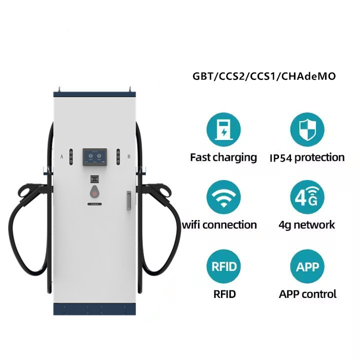 Commercial Ocpp 1.6j 120kw DC Fast Electric Car Bus EV Car Charger