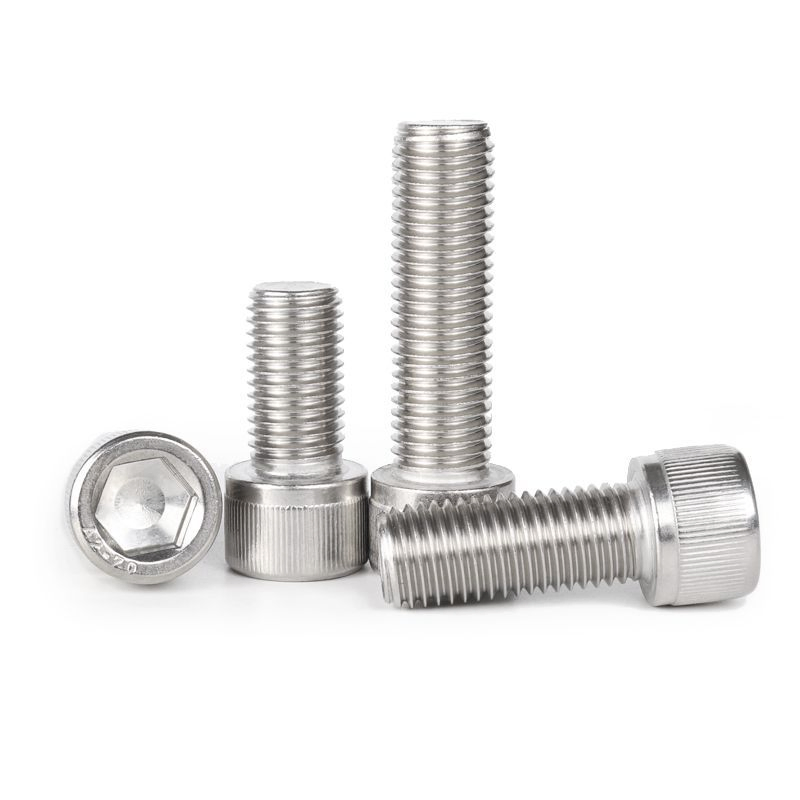 M2 M2.5 M3 M4 M5 M6 M8 M10 M12 M14 M16 304 A2-70 Stainless Steel DIN912 Allen Bolt Hexagon Hex Socket Cap Head Bolt