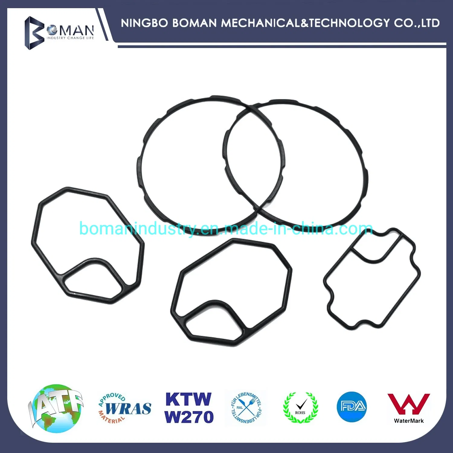 Custom Rubber Seal Auto Parts Rubber Gasket