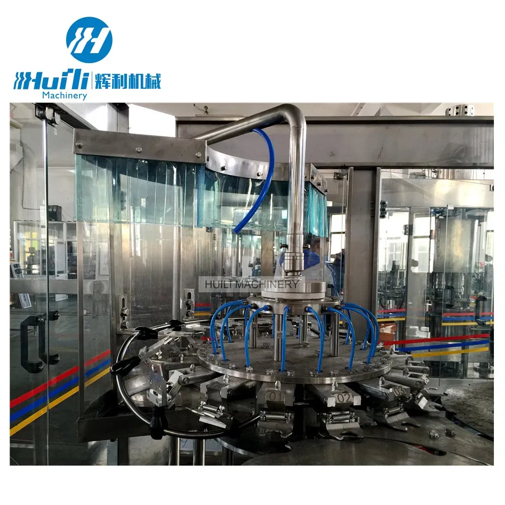 330ml 500ml 1500ml Automatic Drinking Mineral Sparkling Pure Water Liquid Alcohol Wine Beverage Filling Bottling Machine