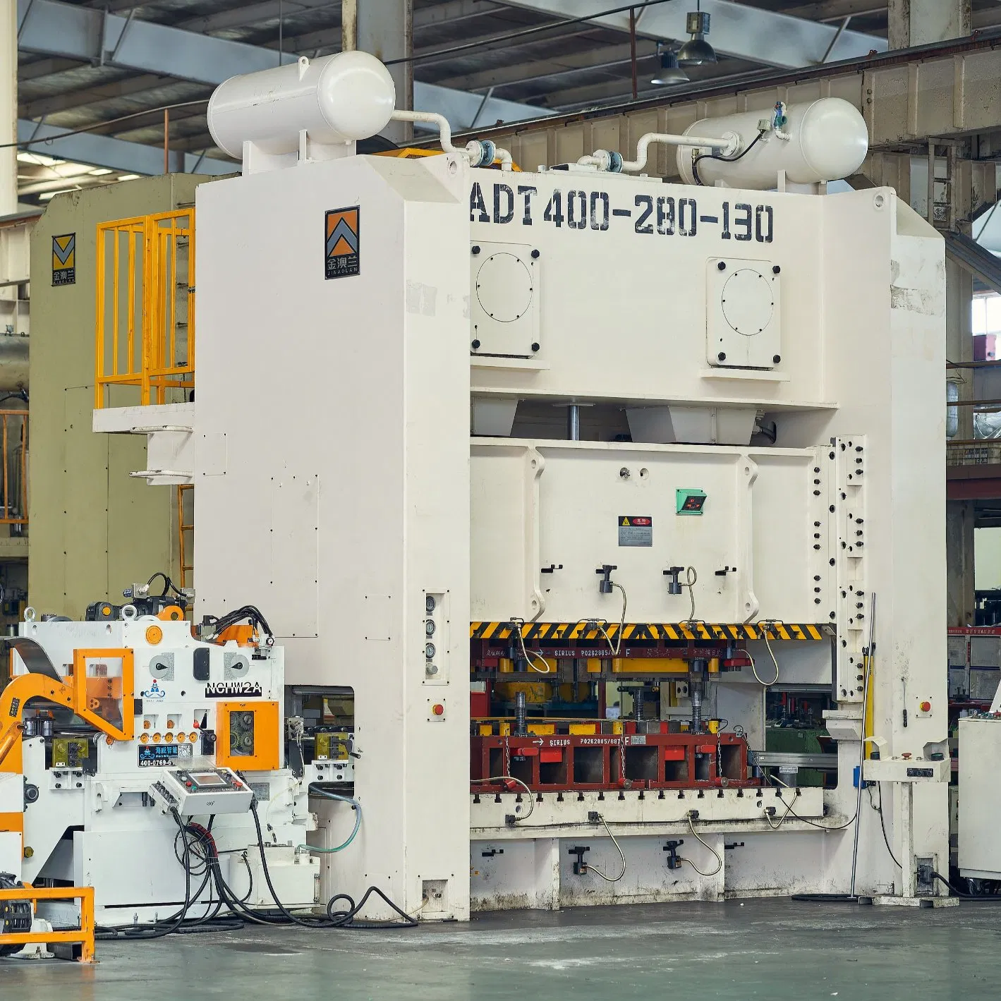 Two-Point Double Crank H-Frame Power Press with Large Bolster for High-Precision Automotive Forming