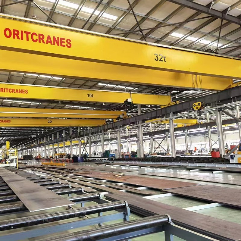 Heavy Duty European Double Girder Crane for Industrial Workshop
