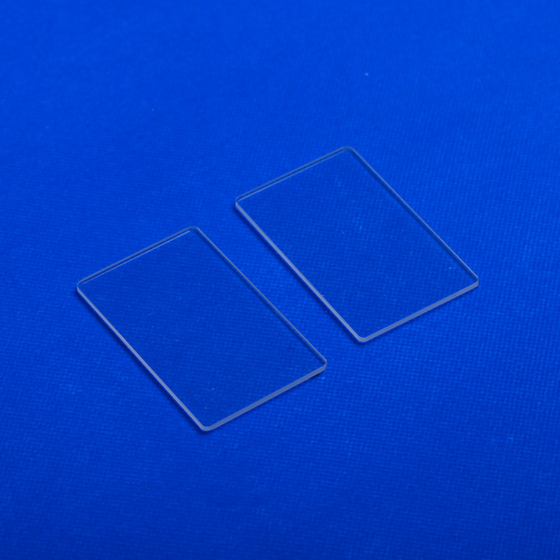 UV Transparent Quartz Glass Plate, Optical Quartz Window Piece