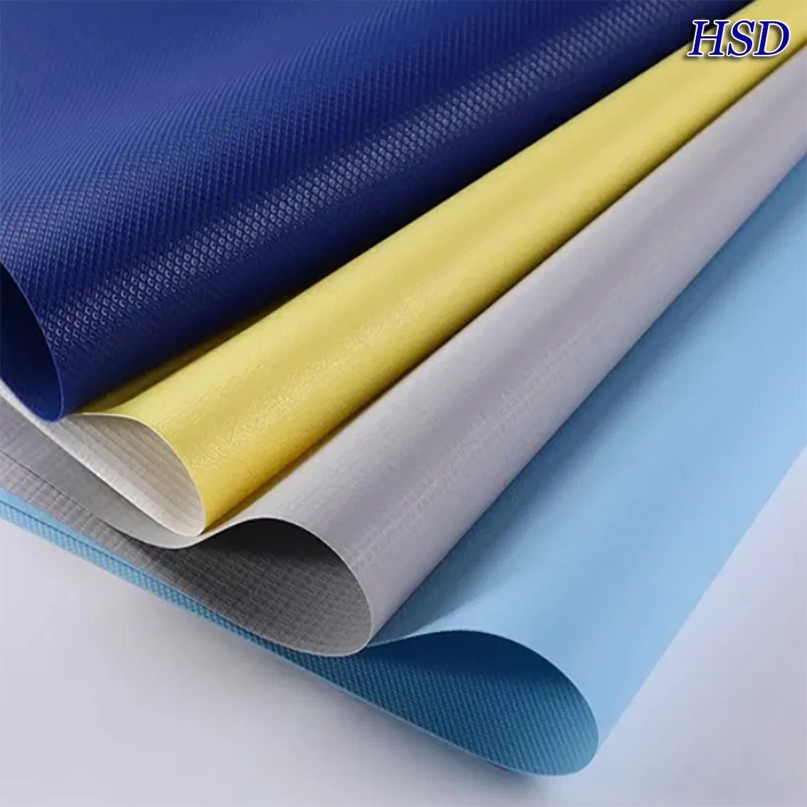 300-1000GSM Glossy PVC Knife Coated 1000D Tarpaulin Fabric for Tent and Truck Cover