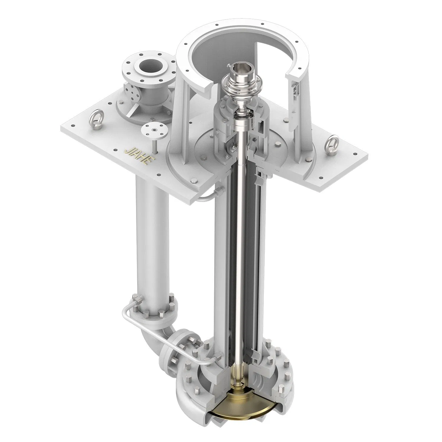 High Temperature Crude Sulfur Submersible Vertical Centrifugal Pump