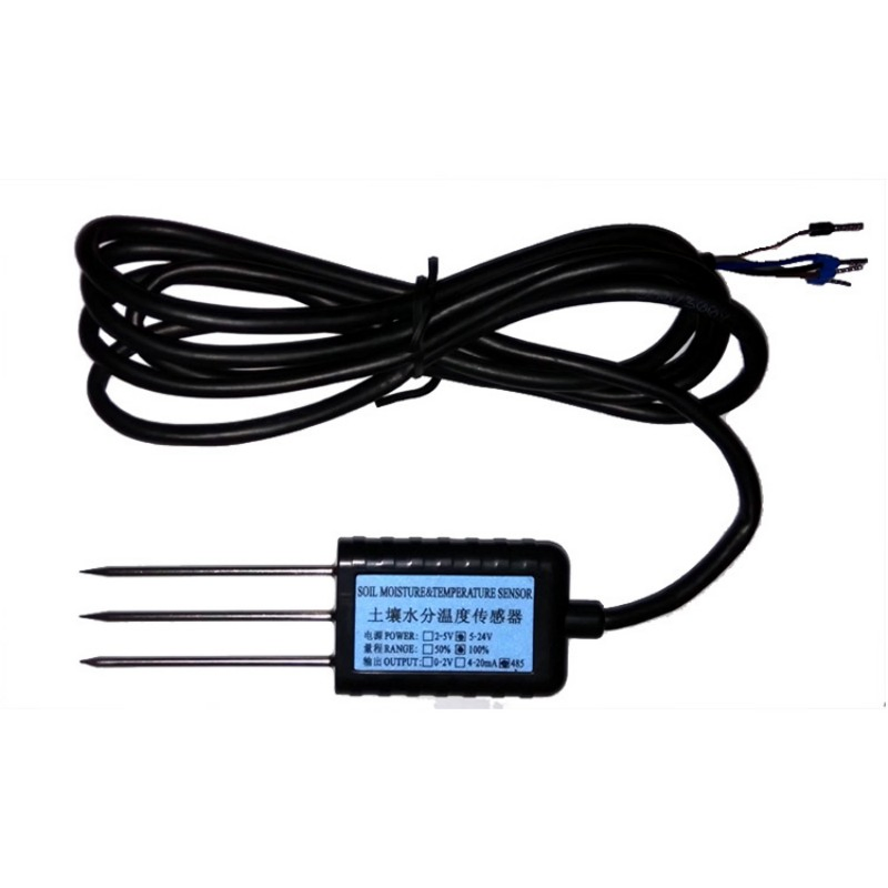 CE IP68 Smart IoT RS485 Modbus Uart 0-3.3V Plant Soil Temp Moisture Ec Sensor for Agriculture