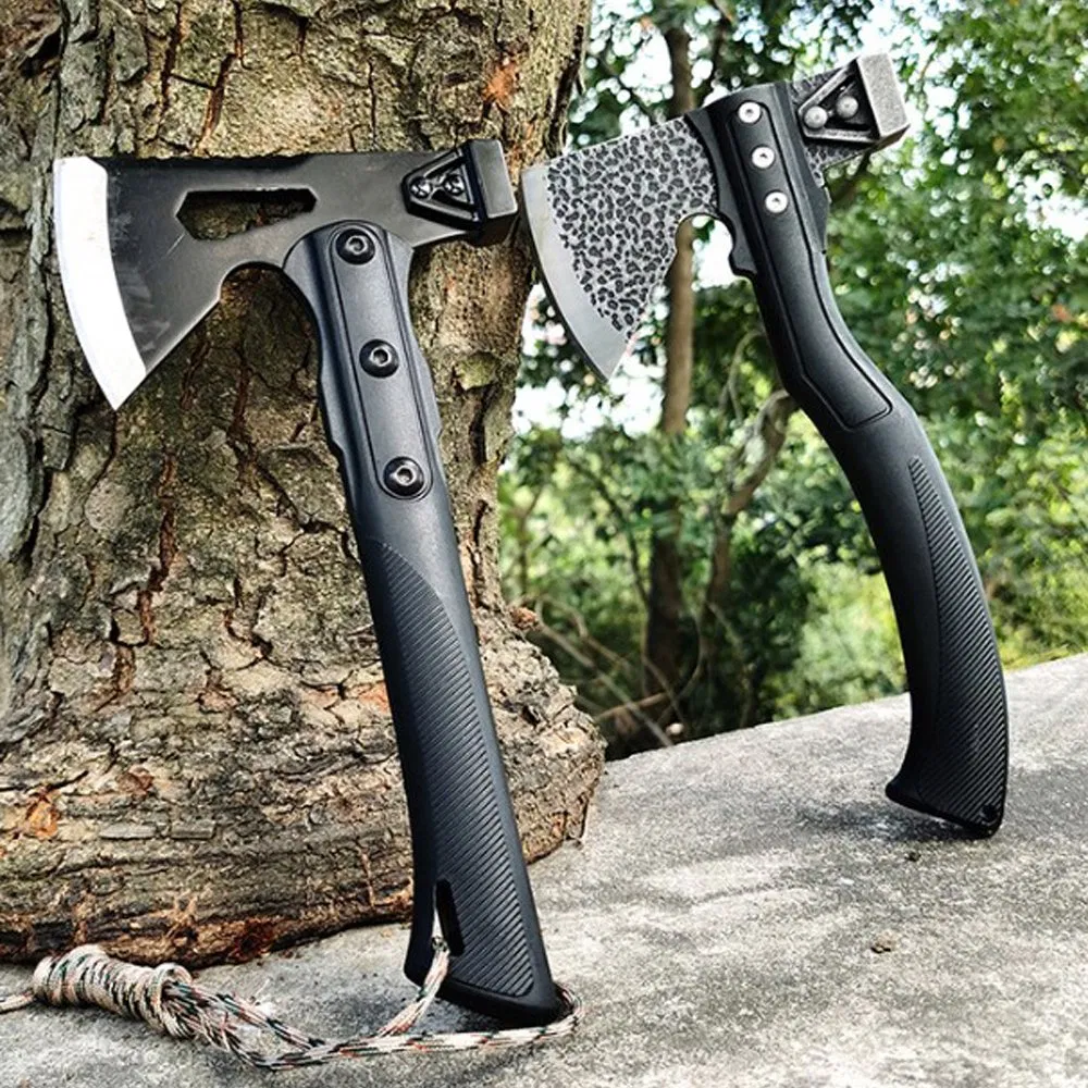 High Carbon Steel Felling Hammer Hatchet Axe with Fiberglass Handle