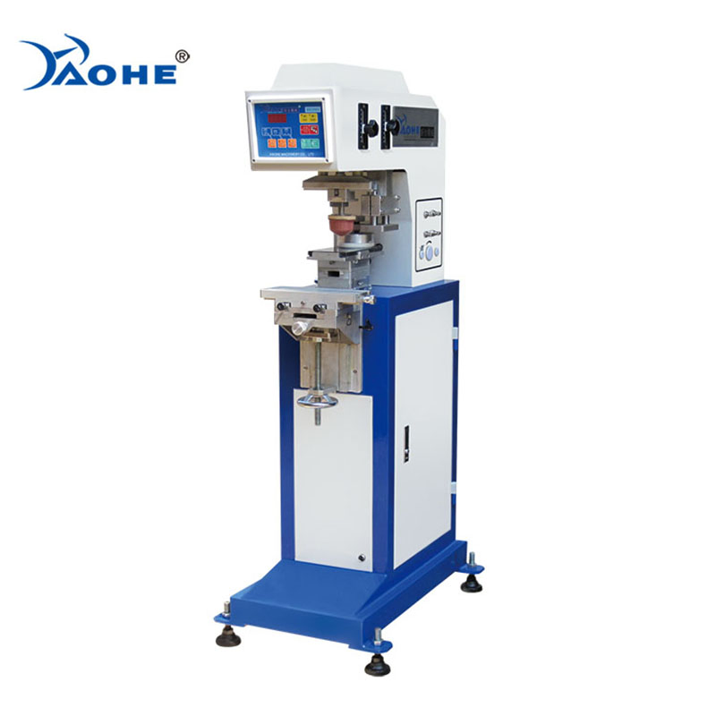 Ceramic Ring Closed Ink Cup 1 Color Pad Printing Printer Machine