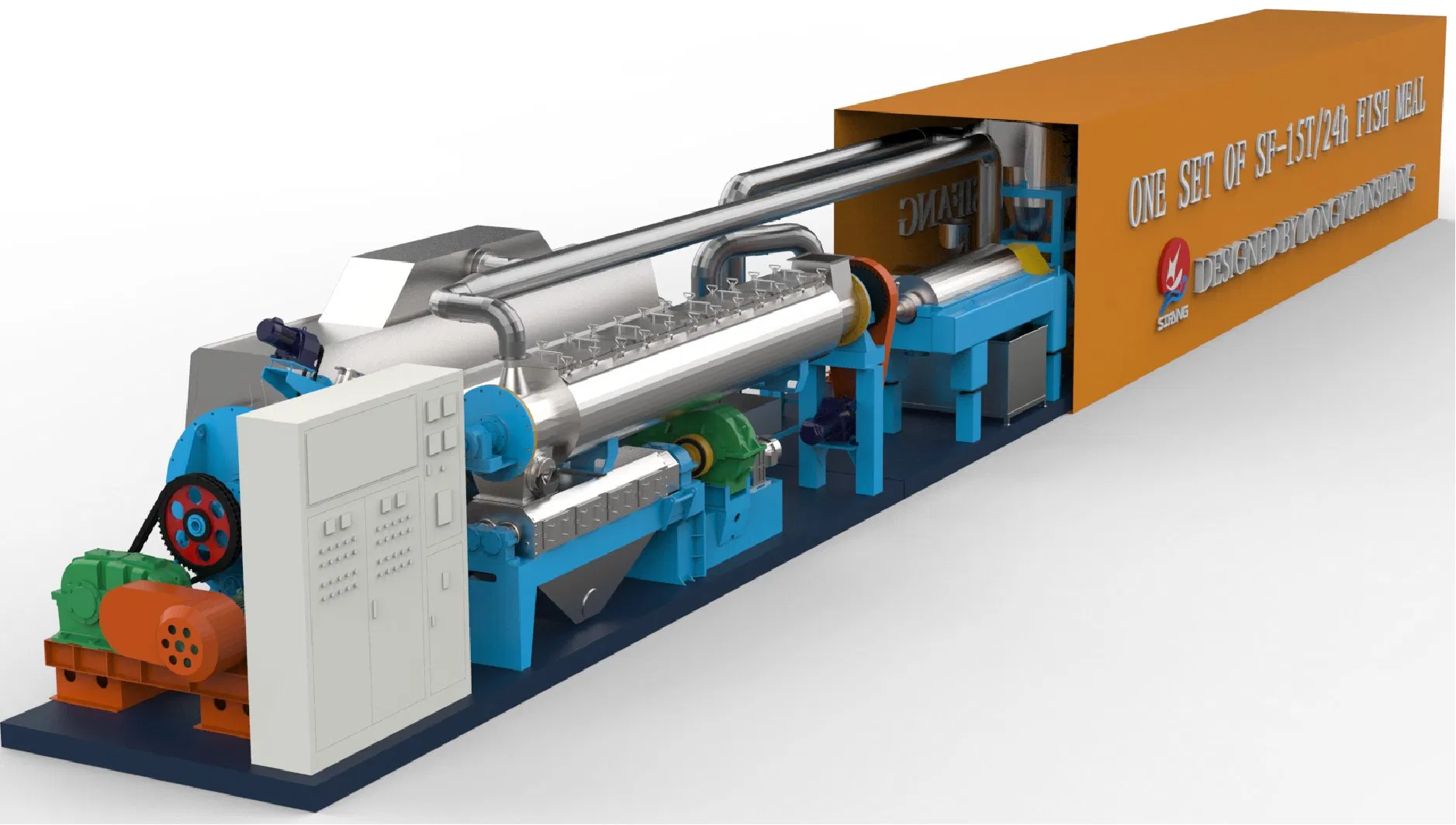Small Fishmeal Machine / Compact Fishmeal Plant