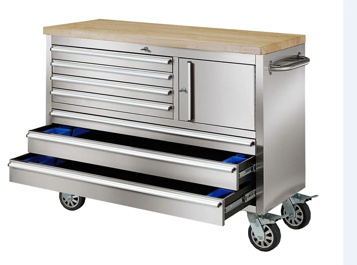 48 Inch Stainless Steel Rolling Tool Chest
