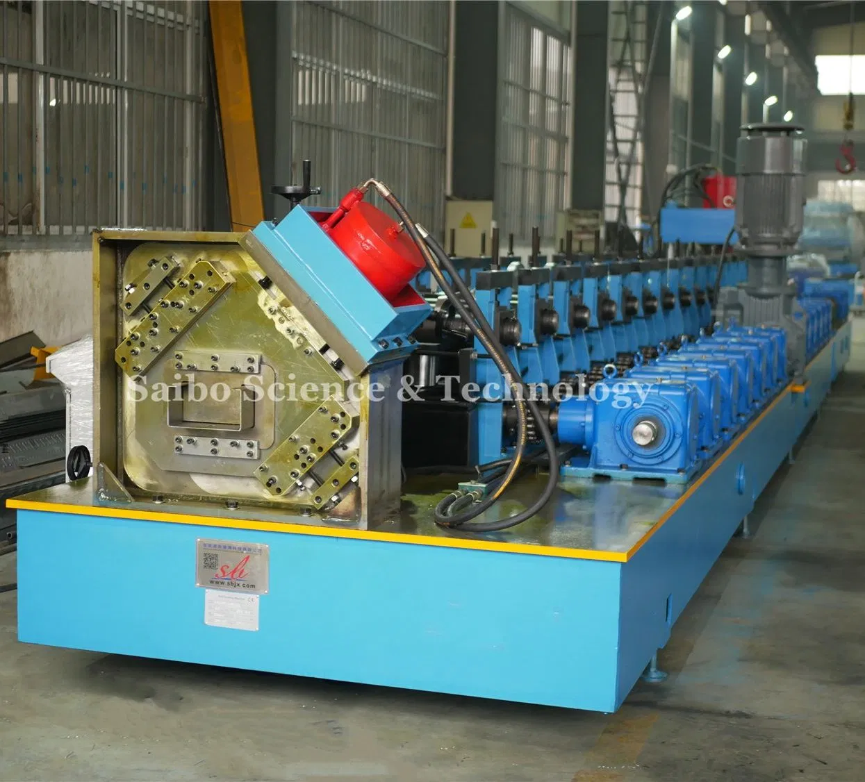 Highway Guard Rail U and C Post Channel Roll Forming Machine