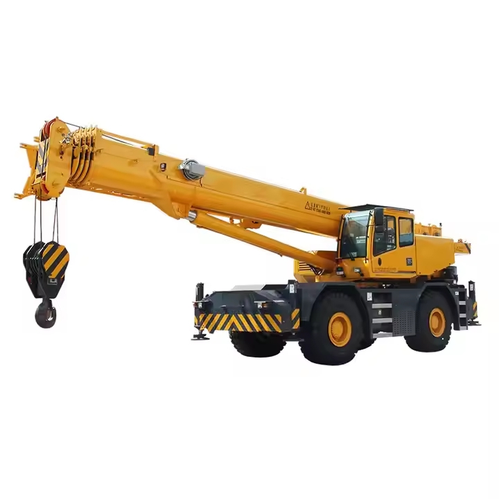 50 Ton Rough Terrain Crane RT50 4 Wheel Crane with Spare Parts