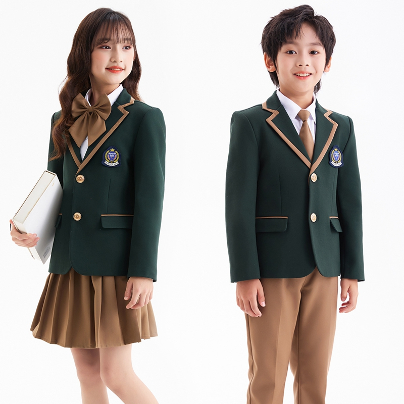 ODM Primary Middle School High Kids Kindergarten Girls and Boys Custom Designs School Uniform