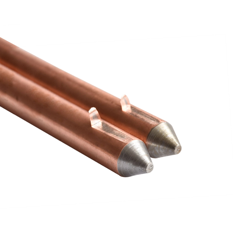 5/8 Copper Coated Steel Clad Earth Plated Grounding Rod