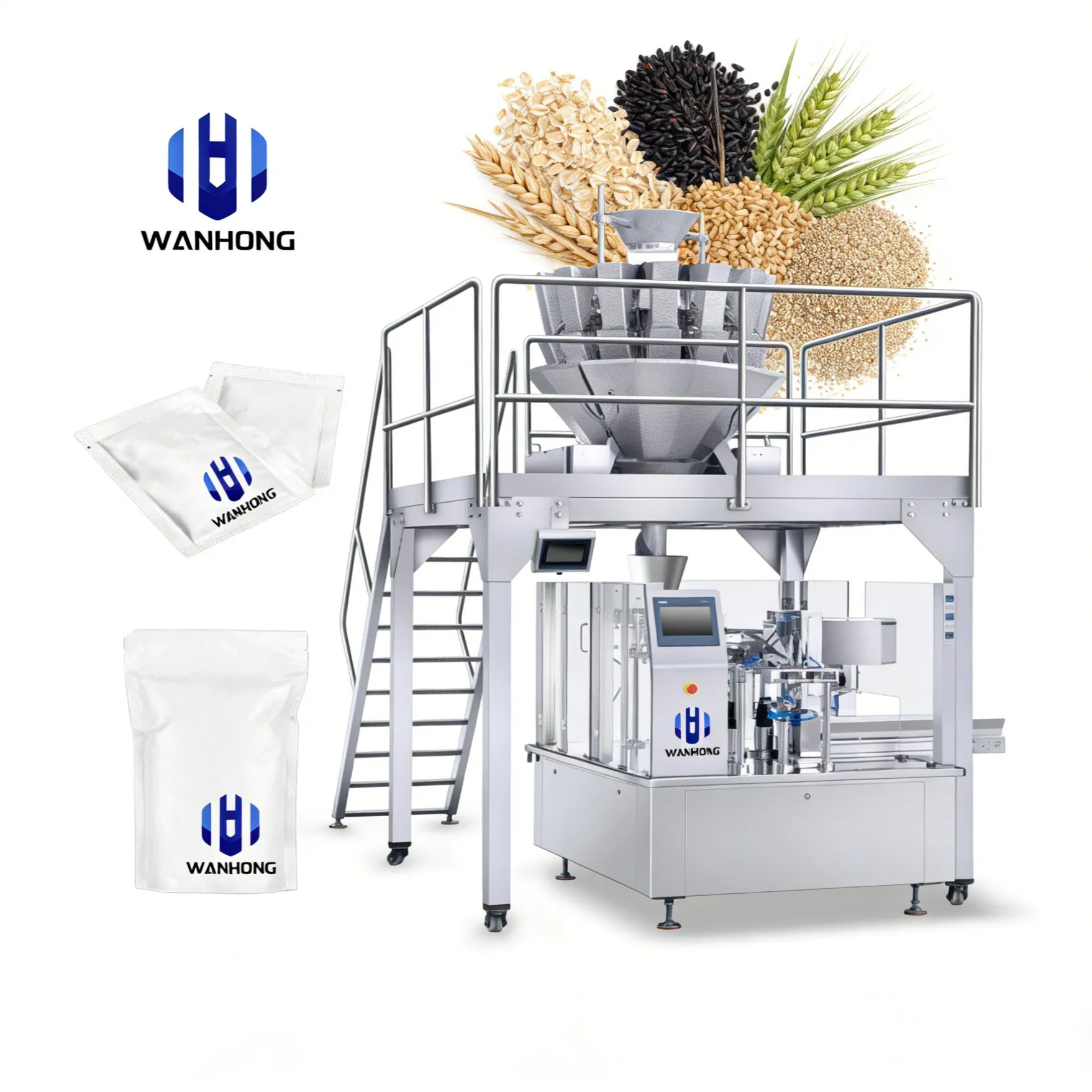 Vollautomatische Rotations-Standbeutel-Verpackungsmaschine für effizientes Verpacken