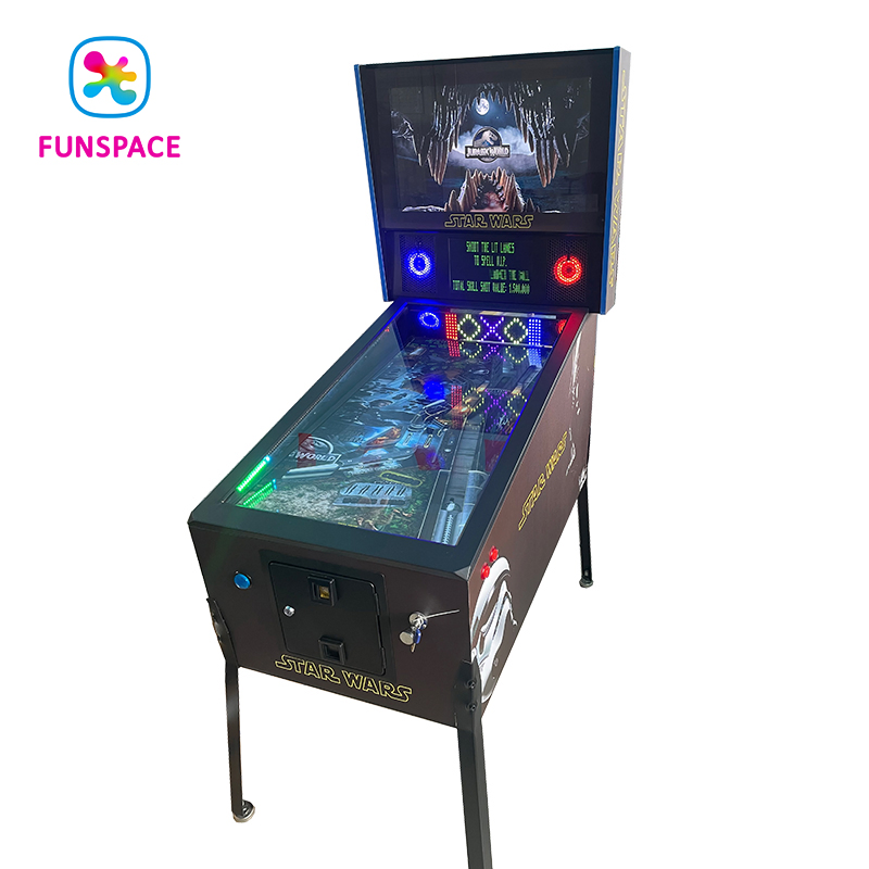 42 Inch Screen Arcade Video Game Pinball Machine with Coin Operated for Game Center Room Amusement Park Entertainment