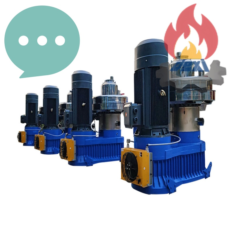 Dexi High Efficiency Biomass Wood Sawdust Rice Husk Straw Pellets Making Machine