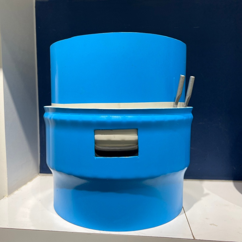 Fully Self-Anchoring Seismic-resistant Flexible-Joint Stainless Steel Pipe