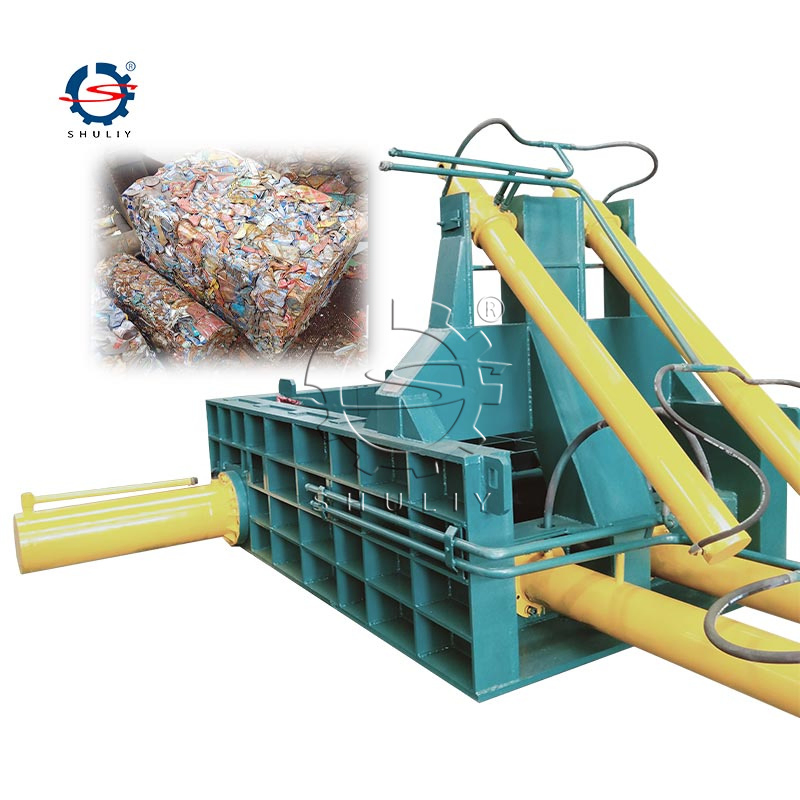 Hydraulic Horizontal Scrap Metal Baler Machine Recycle Compactor Press Baler
