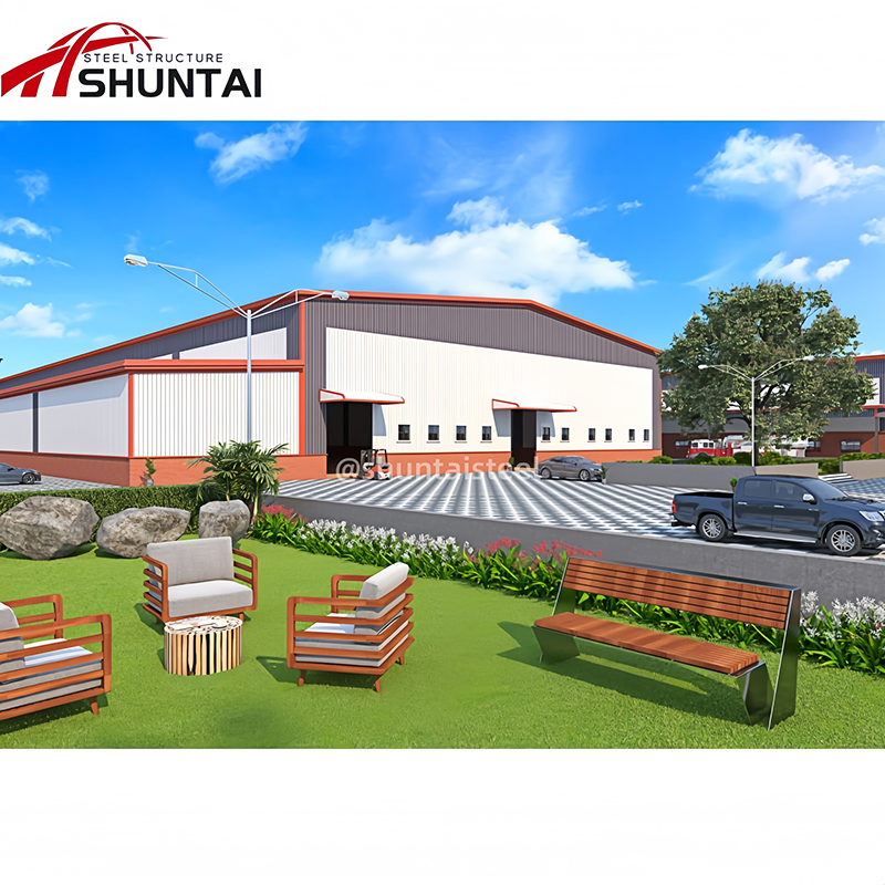 High Quality Prefabricated Industrial Steel Structure Warehouse Building Material Frame