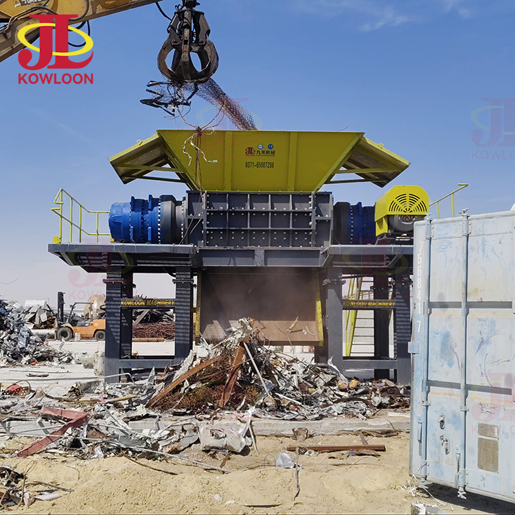 Car Dismantling Shredder Metal Crusher Big Metal Shredder for Sale