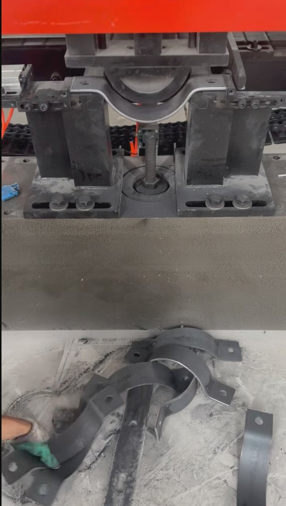 Heavy-Duty Flat Steel Punching, Cutting, and Bending Machine