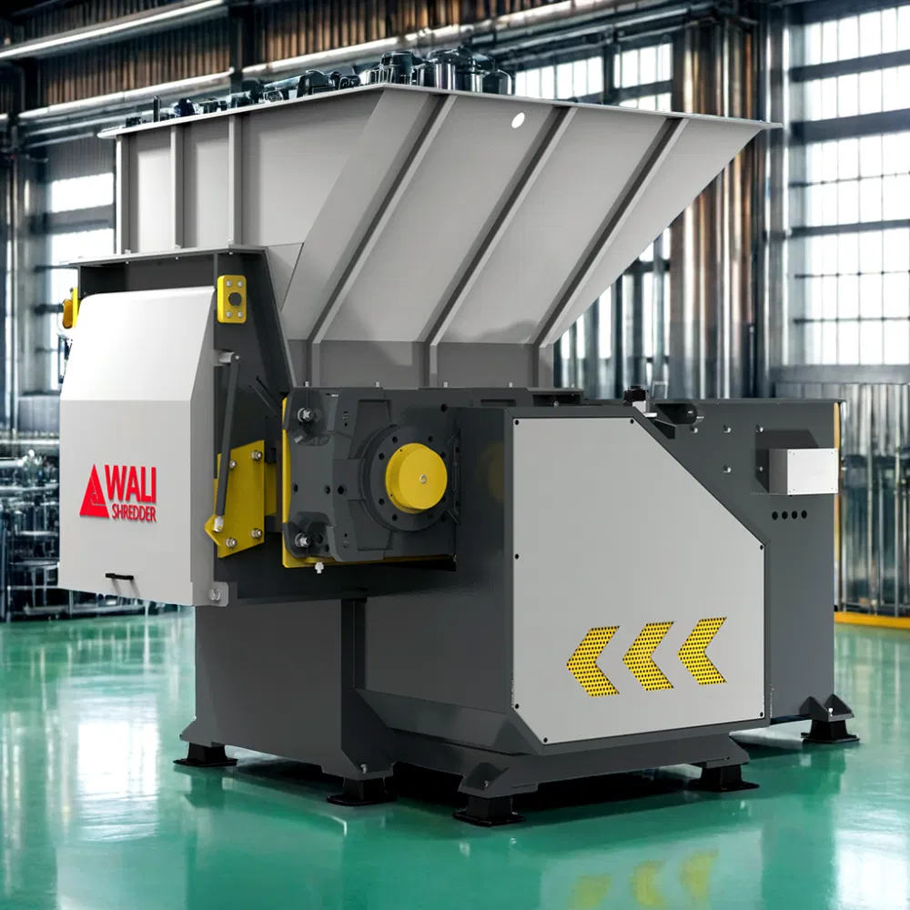 Heavy-Duty Industrial Shredder for Plastic, Cardboard, and Textiles