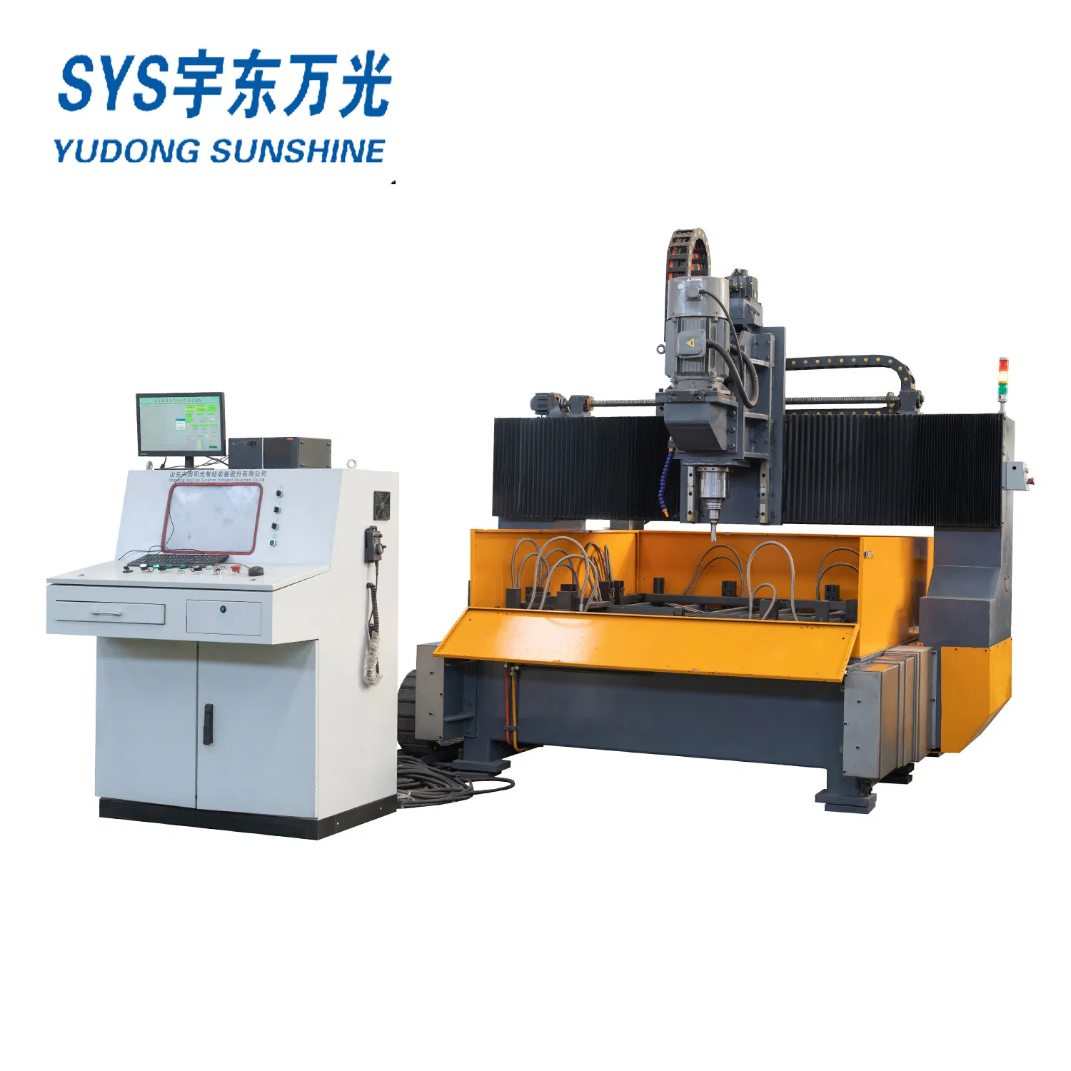 CNC macchina perforatrice per piastre in acciaio e flange metalliche ad alta velocità con gantry mobile