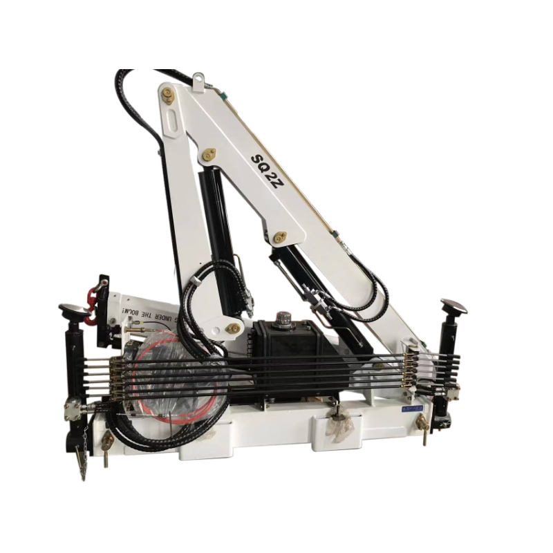 2 Ton Versatile Hydraulic Knuckle Boom Crane with 360° Rotation