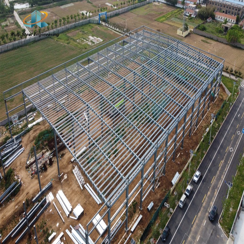 Q355b personalizzato Cina Moderna Prefabbricata Struttura in Acciaio Pesante Industriale