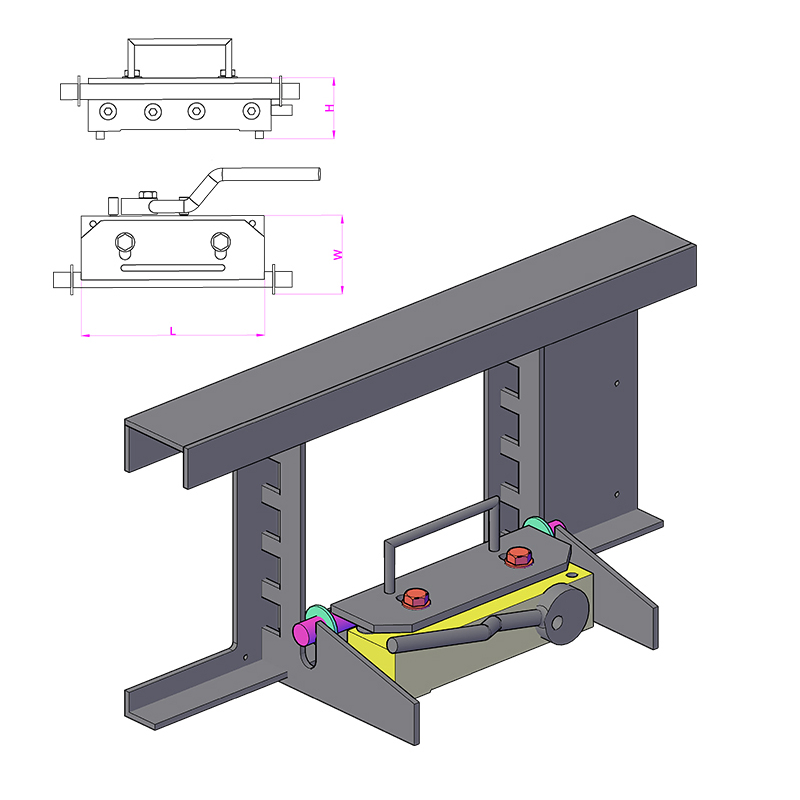 Cost-Effective Precast Formwork with 3600kg Magnet Shuttering