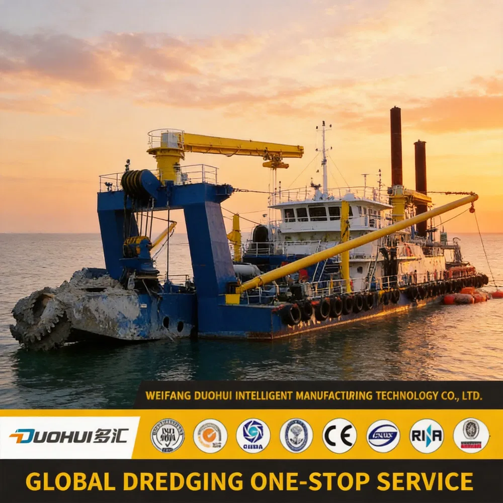 Cutter Suction Dredging Machine Dredger for River Sand Extraction