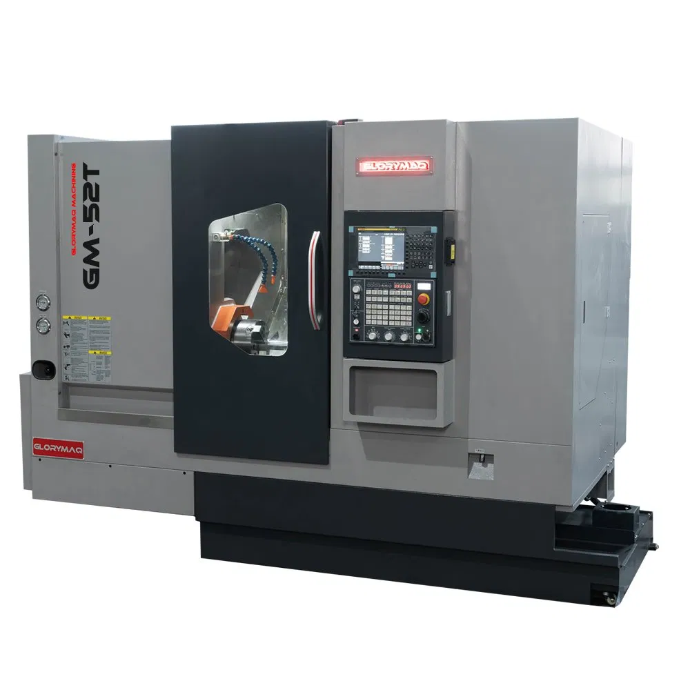 Glorymaq GM-52t Torno CNC Lathe Turning Milling Slant Bed CNC Machine Tool Precision Metal Lathe