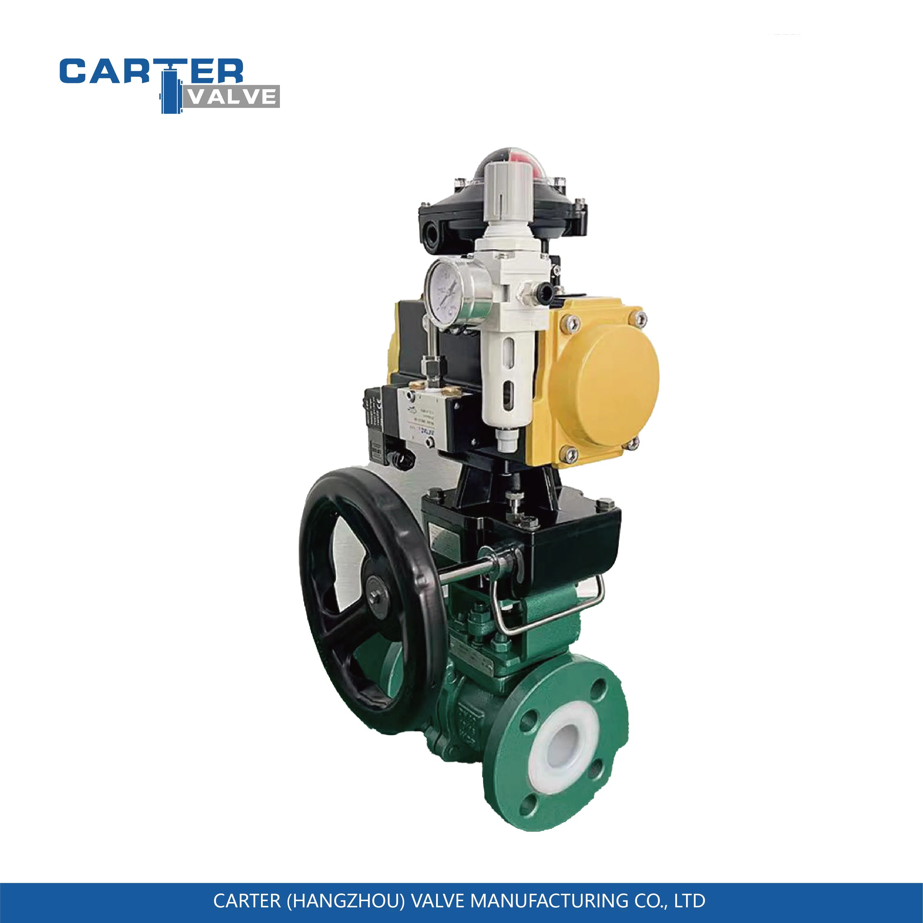 Electric Full Bore O-Type Flanged Wafer Ball Valve, Carbon Steel WCB / Stainless Steel CF8 CF3, Explosion-Proof Cut-off Switch, IP65 Corrosion-Resistant