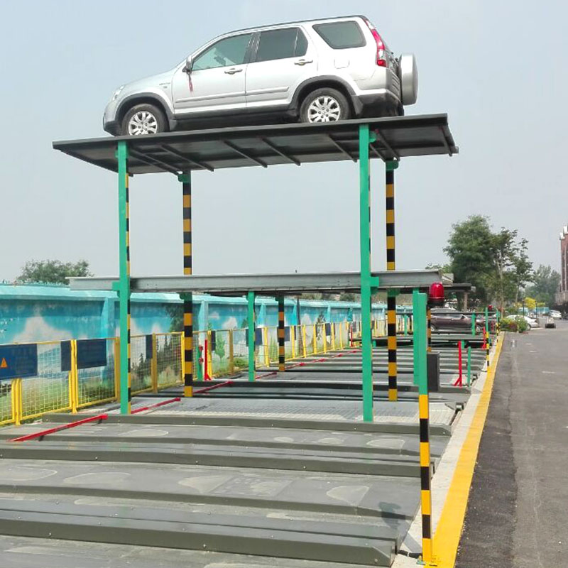 4 Sistema di parcheggio a 4 posti Auto Parcheggio Sollevatore di parcheggio semplice Parcheggio verticale per uso residenziale