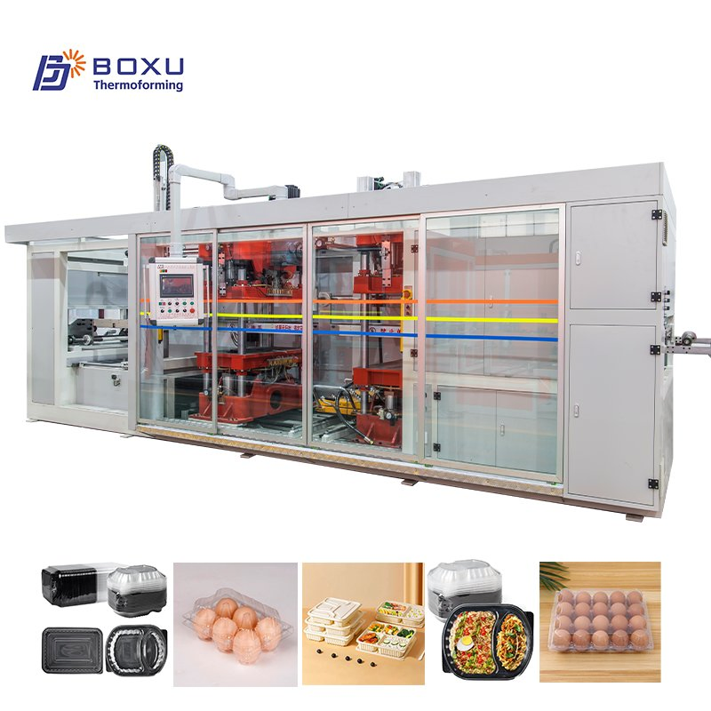 HDPE/PE Thermoforming Equipment for Plastic Fast Food Containers