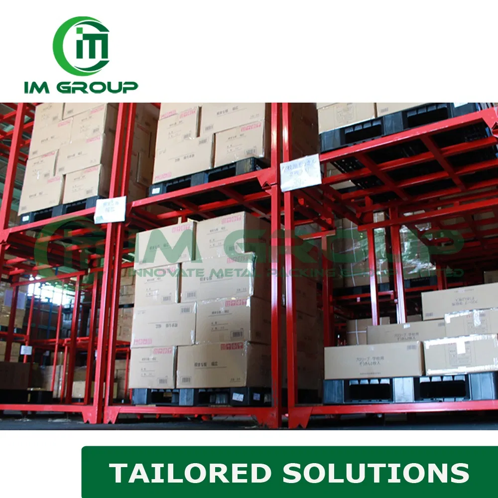 Quakeproof Large Portable Movable Industrial Stackable Storage Nestainer