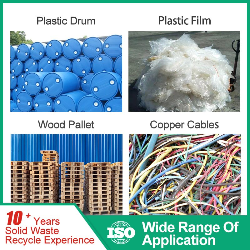 Heavy-Duty Single Shaft Shredder for PVC and Plastic Waste