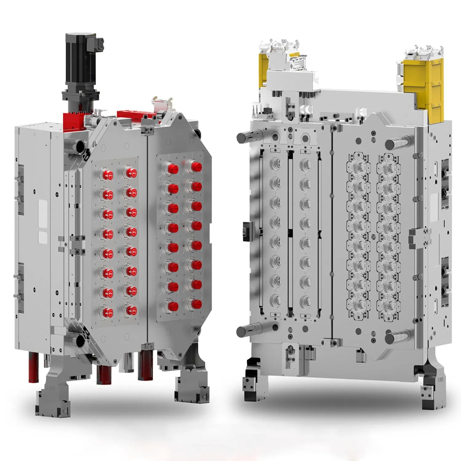 Qimei 757 ABS Plastic Injection Mould Lkm Mouldbase Hasco Hot Runner Injection Molding Mass Production