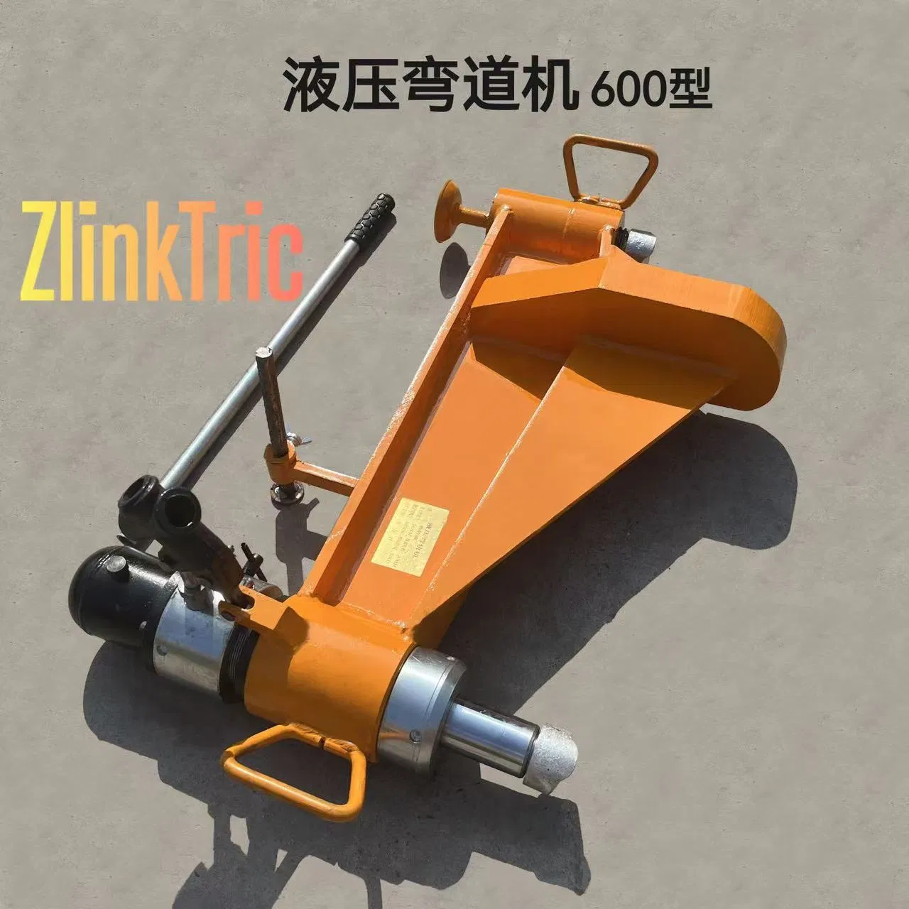 KWPY-300 Hydraulic Rail Bending Machine Double Hook for Straightening Lightweight and Easy Maintenance for Mining