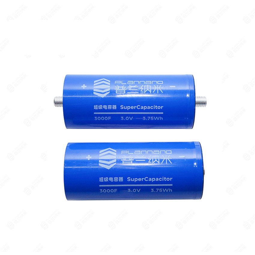 3.0V 3000f Dry Process Polarizer Class A Large Cylindrical Supercapacitor RoHS+Reach Certified