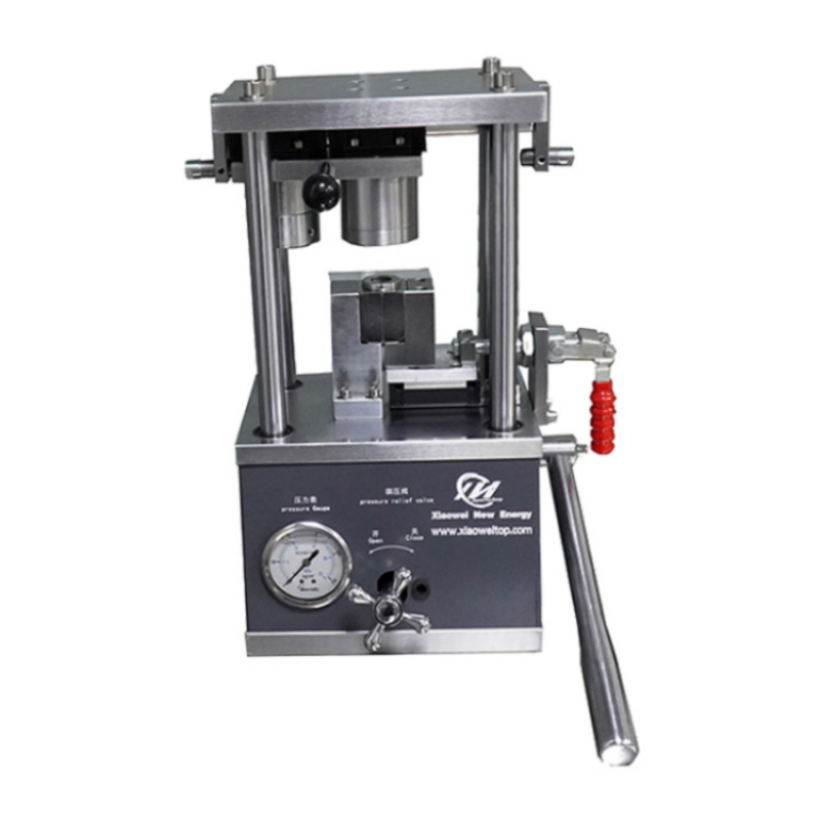 Machine à sceller les batteries anti-débordement pour un fonctionnement hydraulique sûr