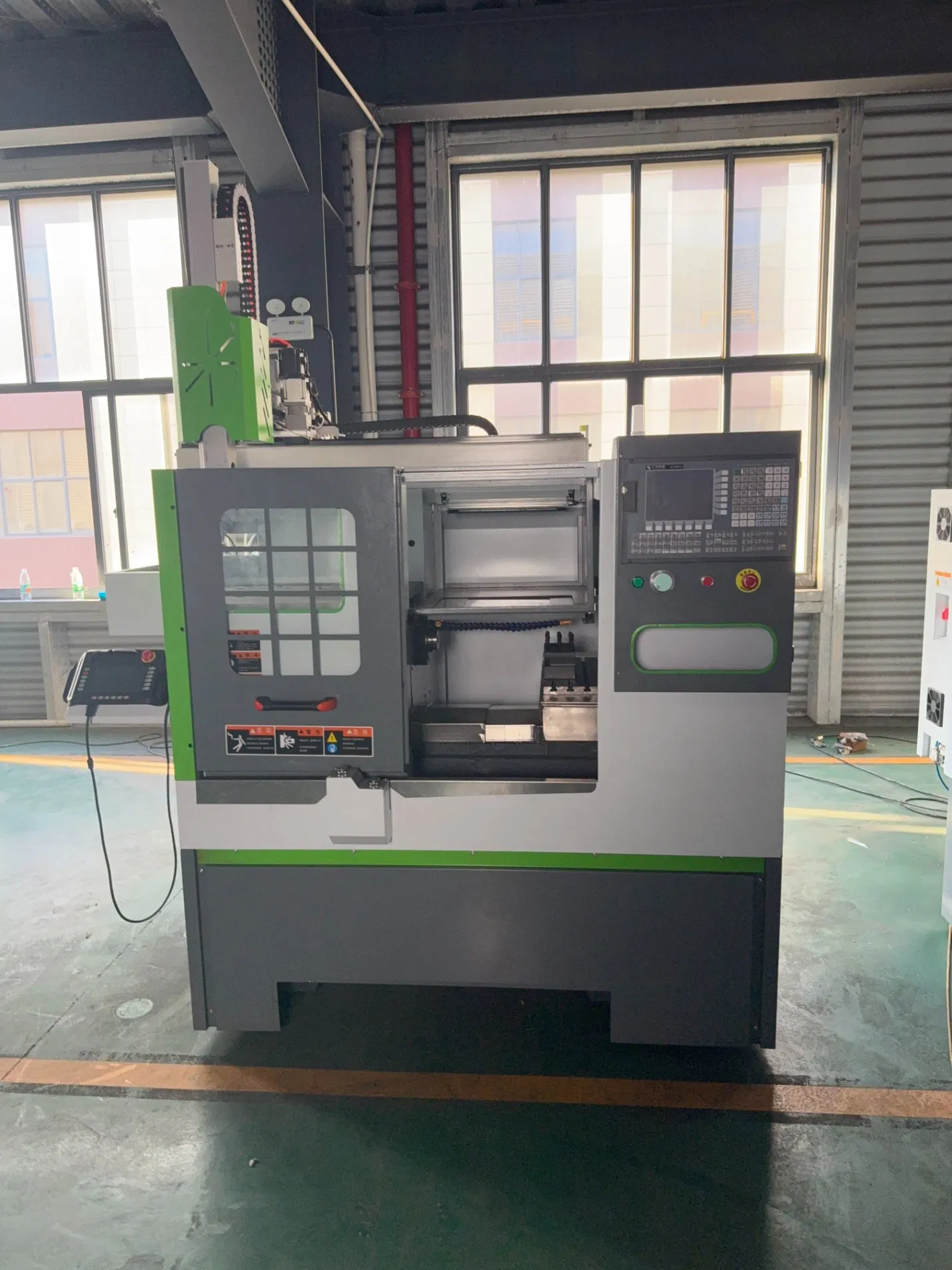 High Precision Low Noise 0640 Overall Flat Rail Truss Integrated CNC Lathe Milling Machine Turning Tool Machinery