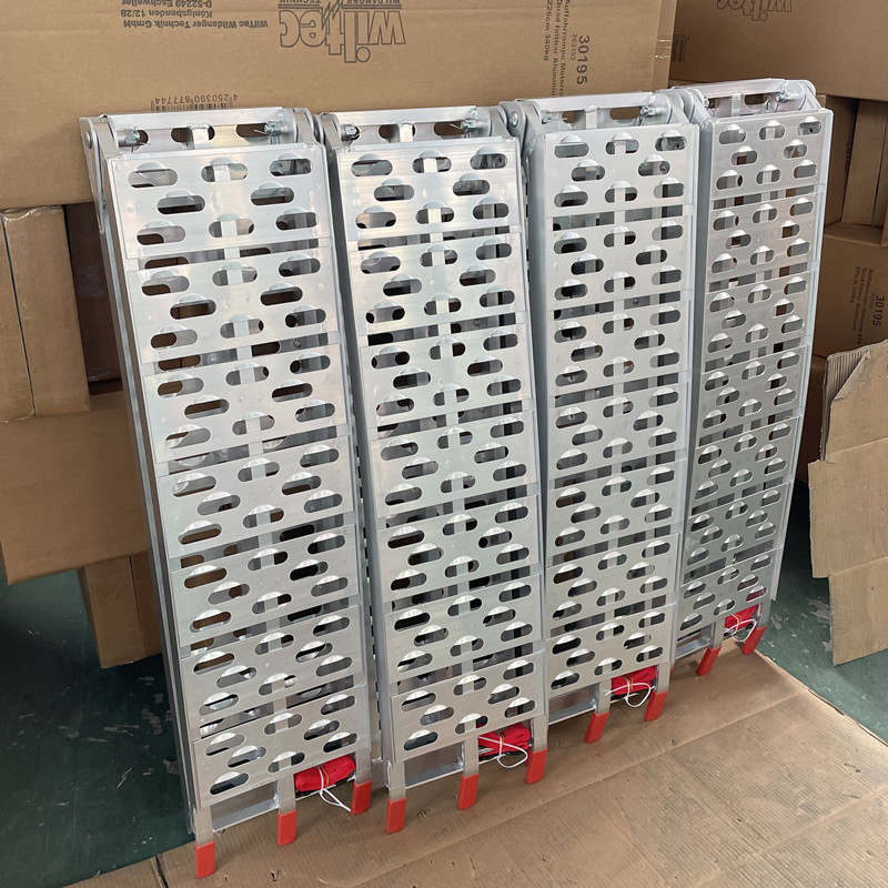 Folding Loading Ramp Portable Aluminum Motorcycle Ramps