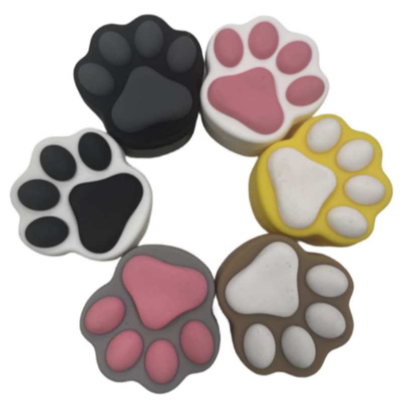 5ml Paw Shape Silicone Wax Jar Silicone Wax Container