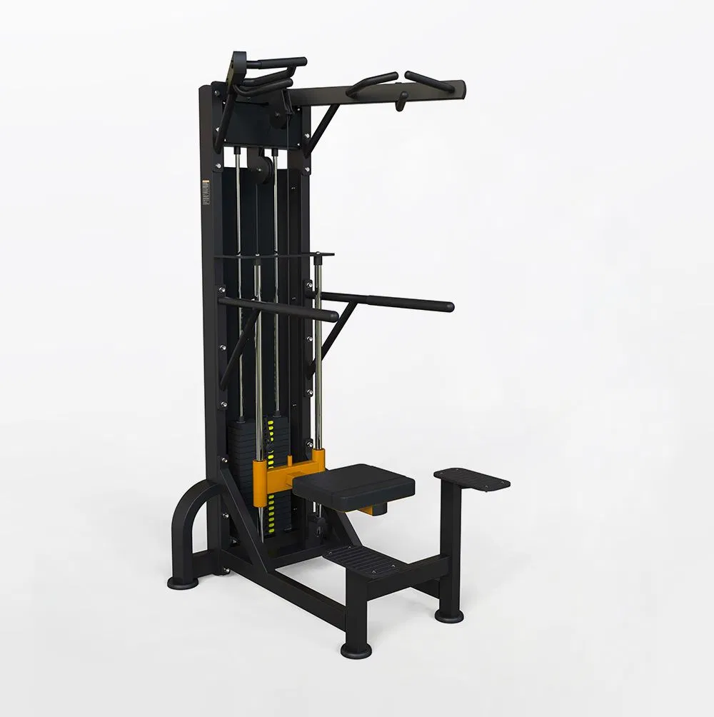 Macchina professionale per home gym in acciaio per trazioni assistite e trazioni a presa inversa per l'allenamento di braccia e schiena